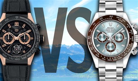 tag monaco vs rolex|rolex watch vs tag heuer.